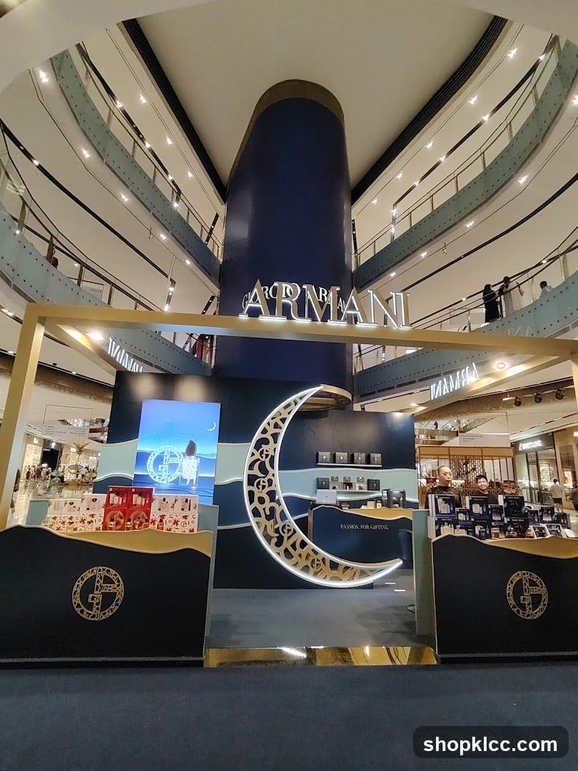 Giorgio Armani Pop-Up Display
