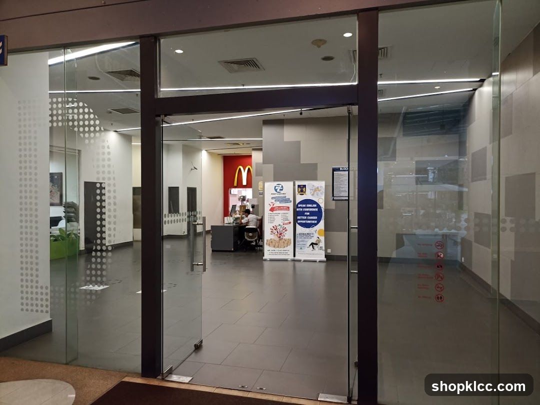 McDonald's Interior View
