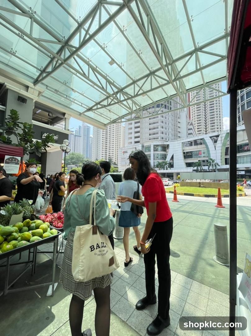Outdoor Market Scene