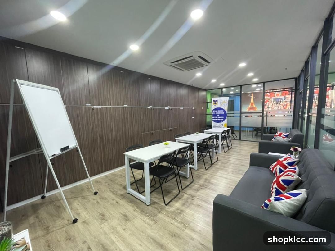 Modern Classroom or Meeting Room Interior