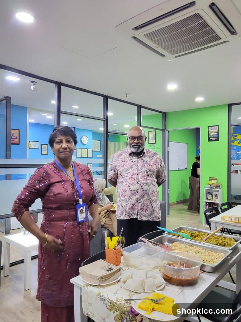 Catering Setup with Staff