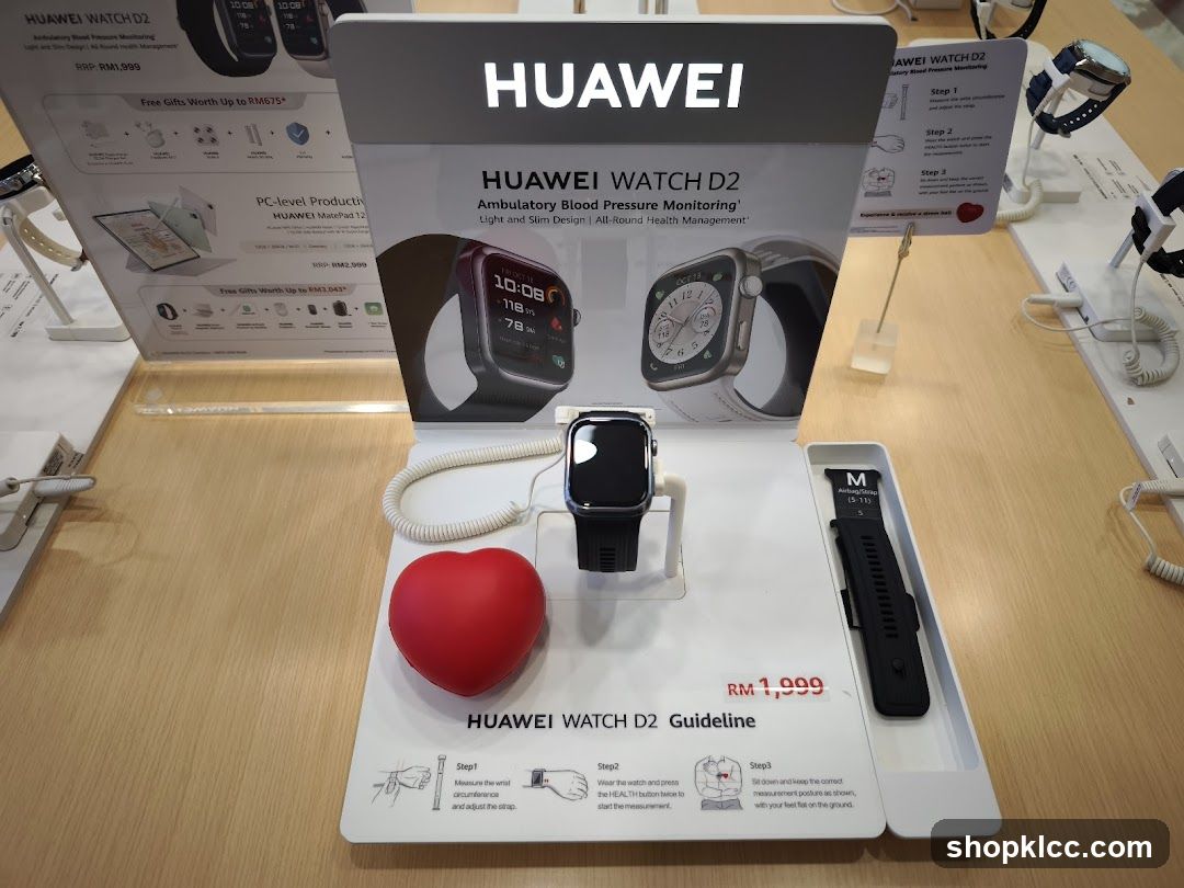 Huawei Watch D2 Display