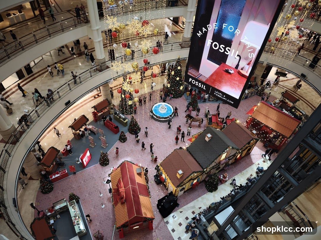 Christmas Market in a Mall