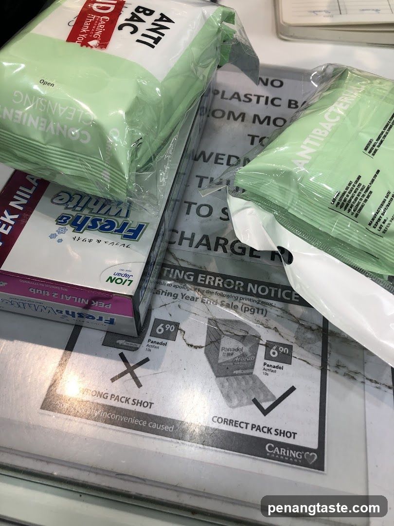 Caring Pharmacy Promotional Material