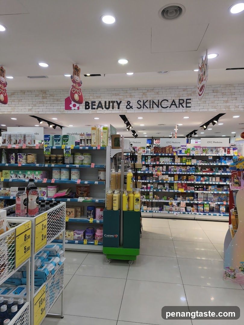 Beauty and Skincare Section