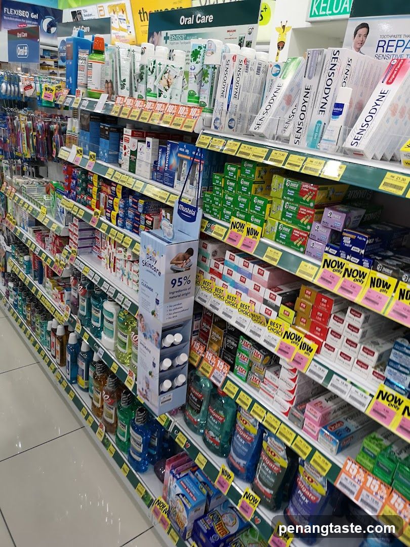 Oral Care Products Aisle