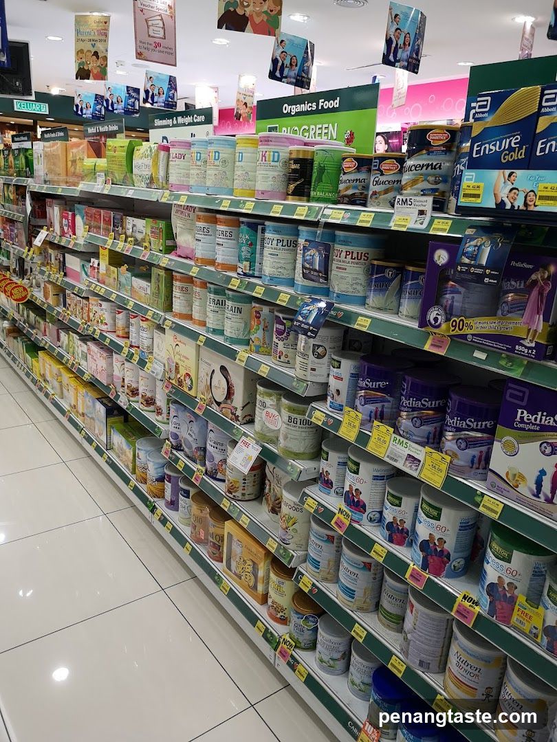 Health and Nutrition Products Aisle