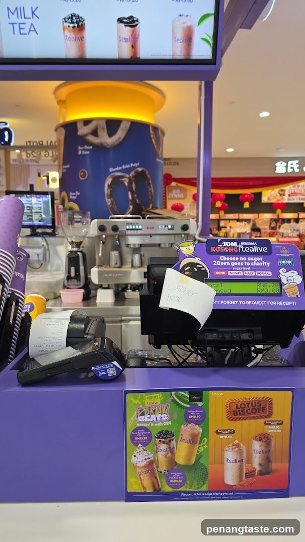 Tealive Counter