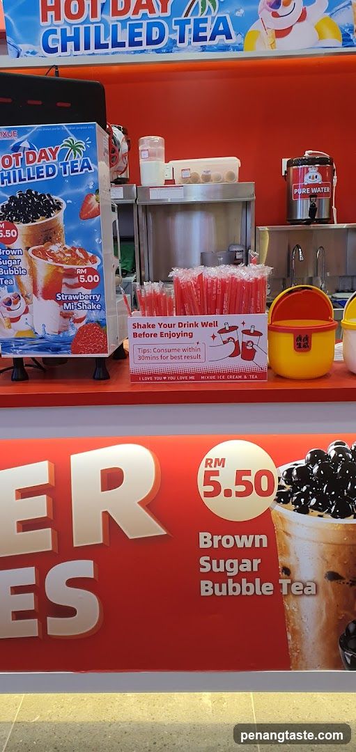 Bubble Tea Menu