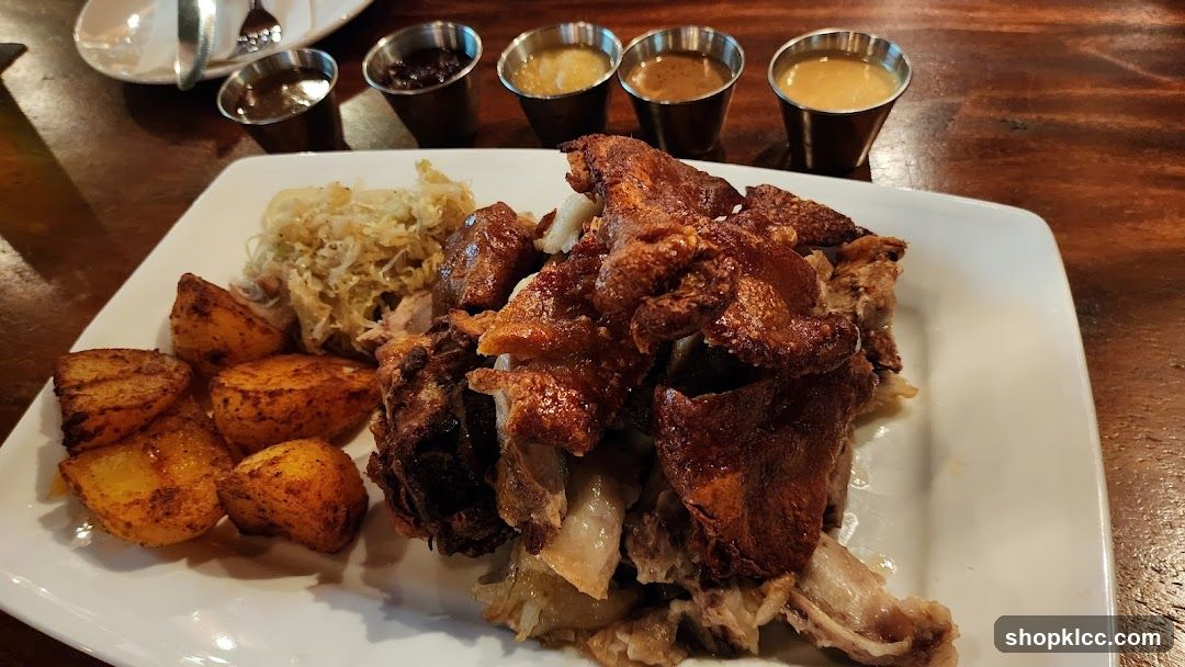 Pork Knuckle with Sides
