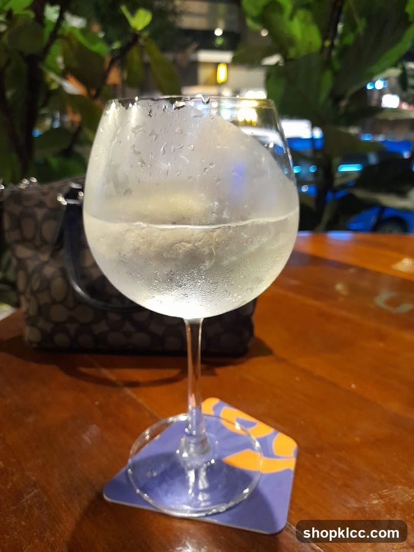 Glass of Drink on Coaster