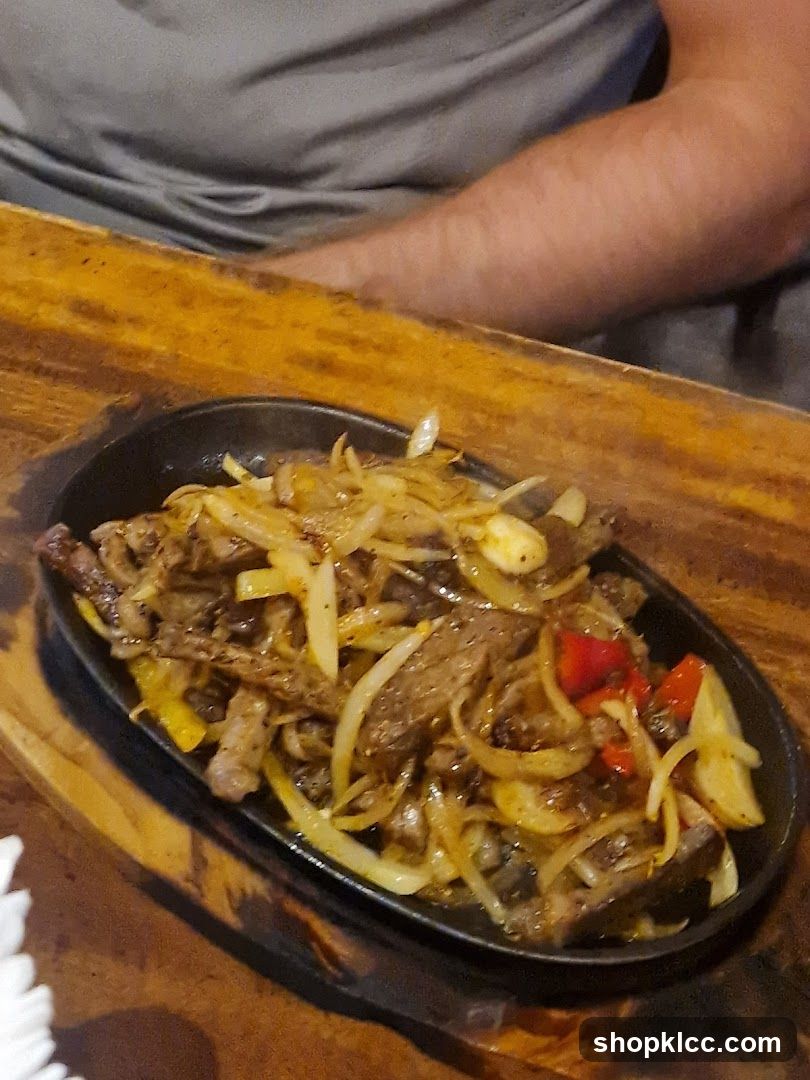 Sizzling Steak and Onions
