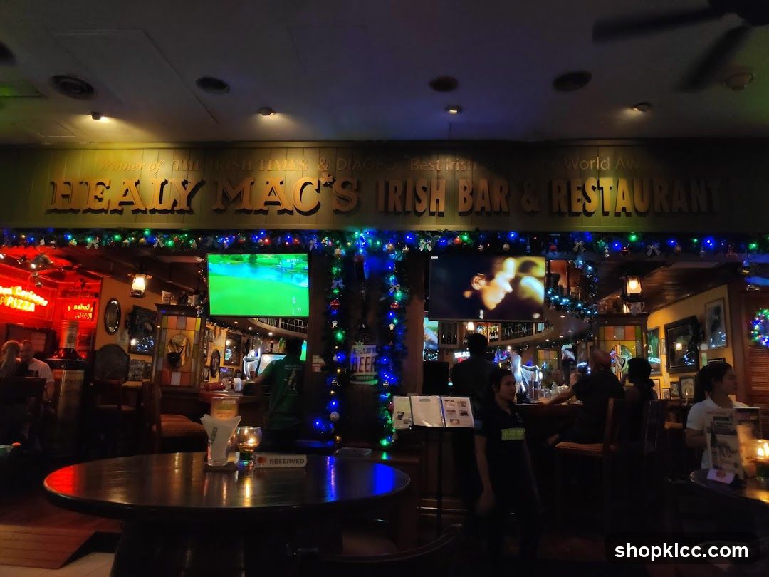 Healy Mac's Irish Bar & Restaurant Interior