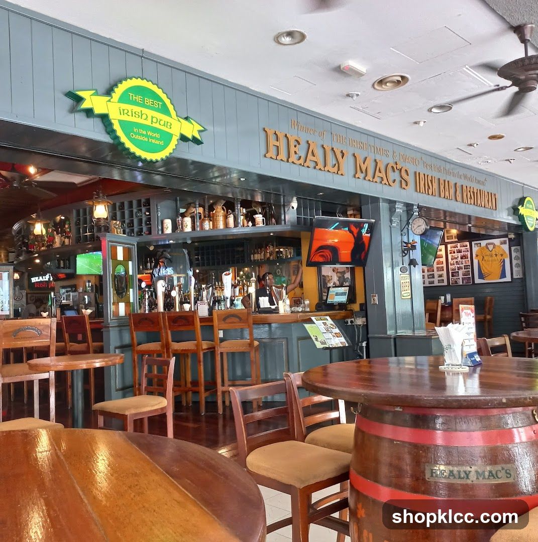 Healy Mac's Irish Bar & Restaurant Interior