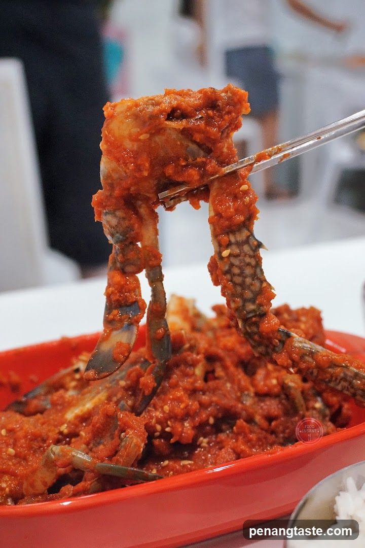 Spicy Marinated Crab