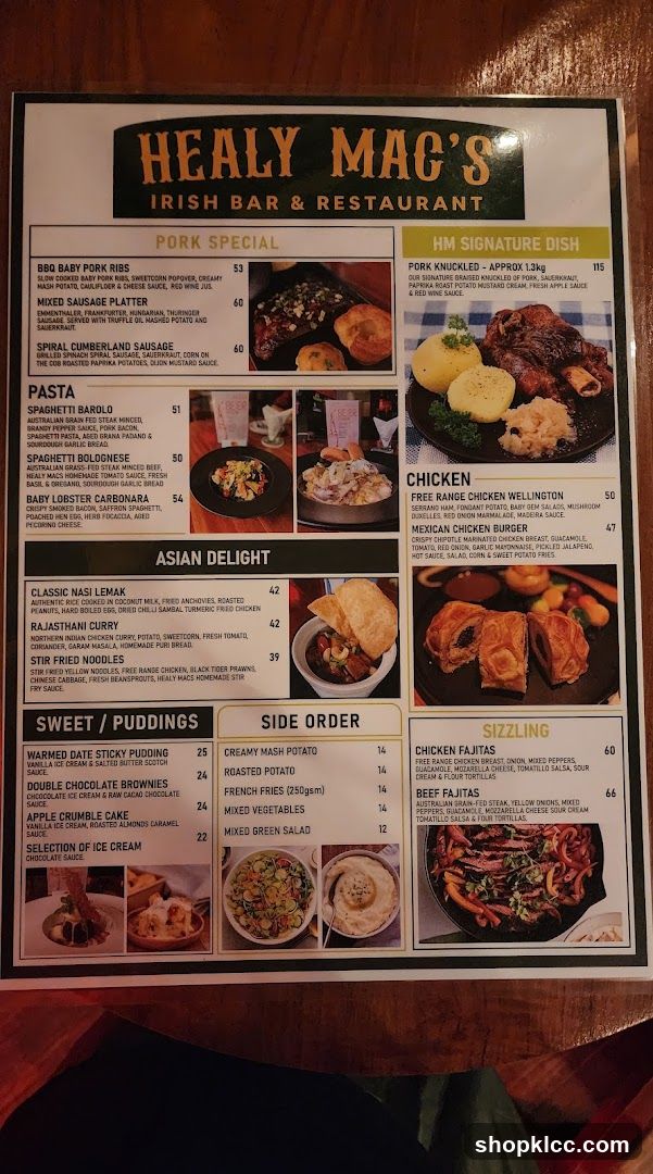 HEALY MAC'S IRISH BAR & RESTAURANT