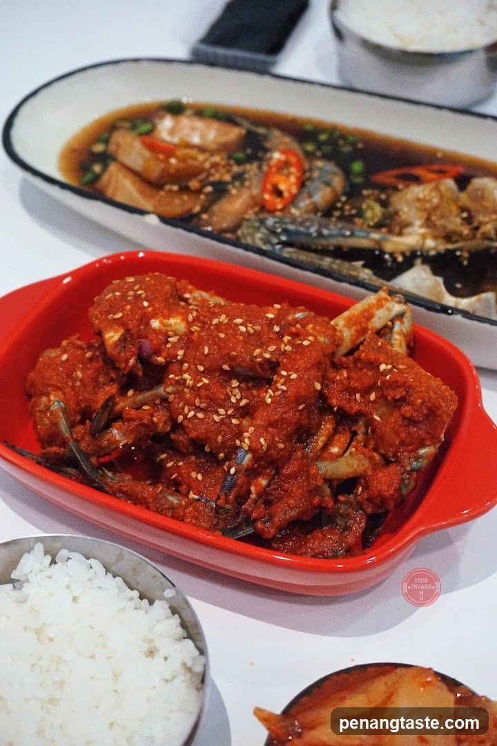 Spicy Marinated Crab and Soy Marinated Crab