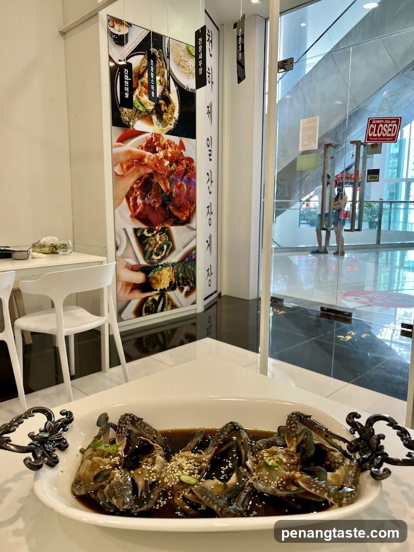 Marinated Crabs Dish