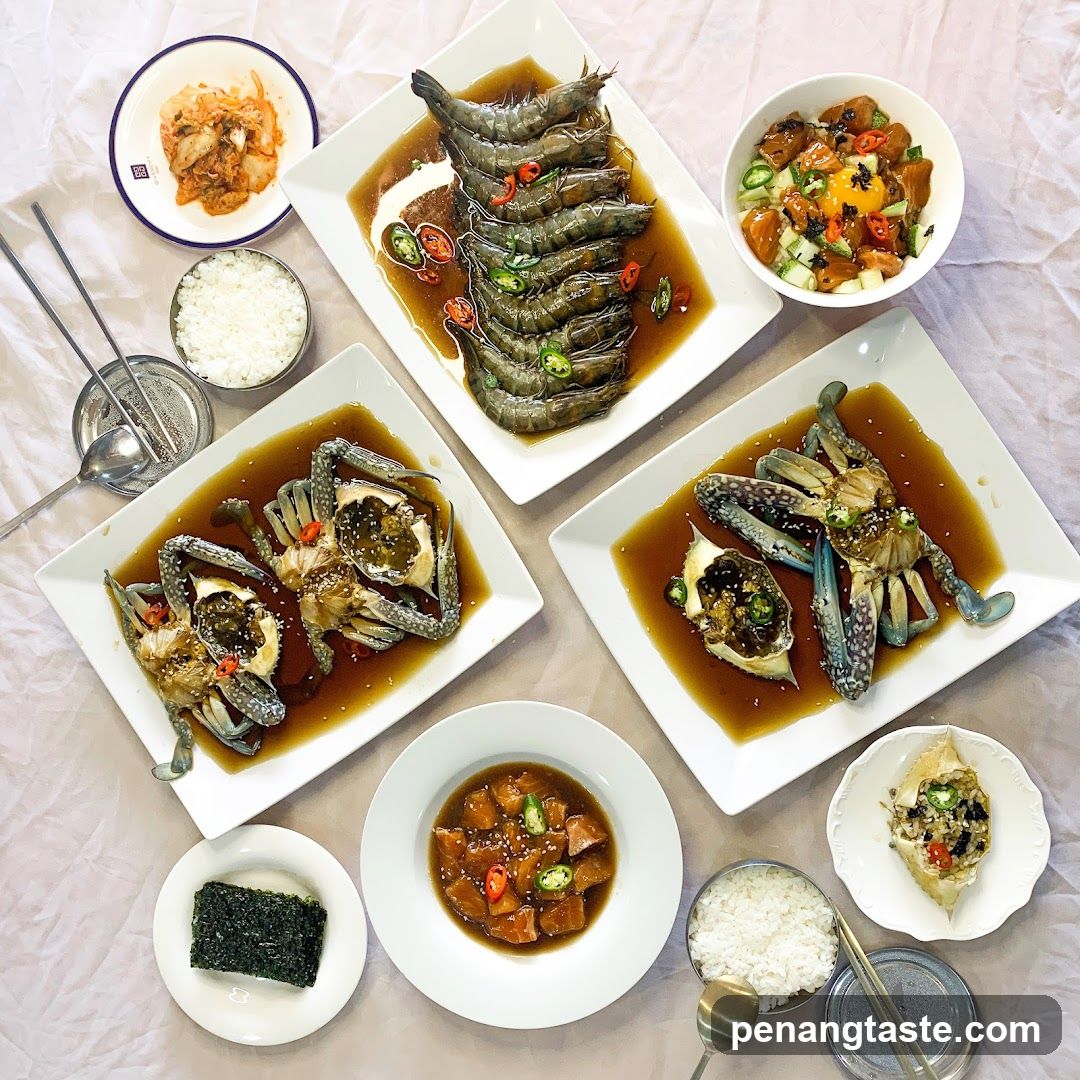 Korean Seafood Feast