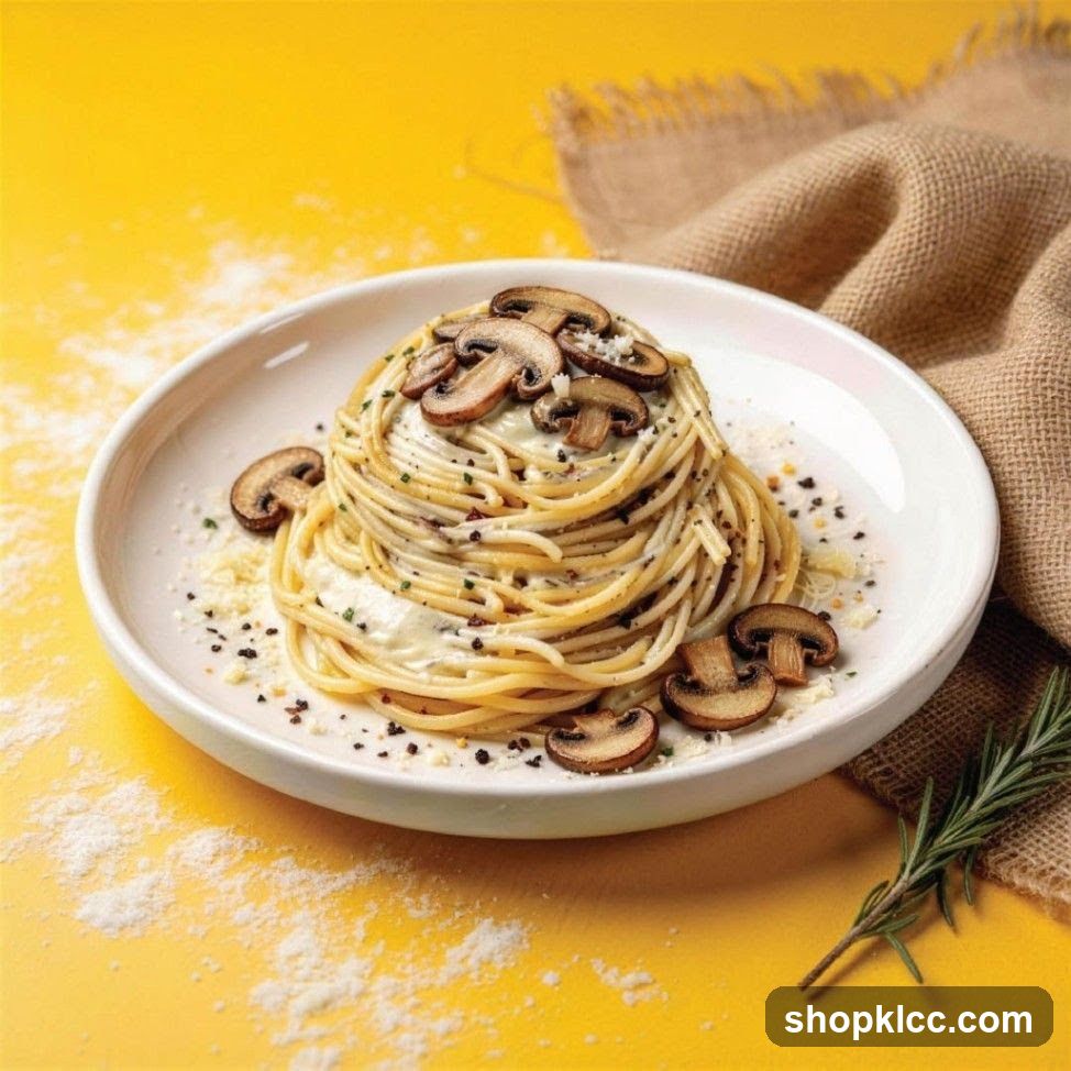 Mushroom Spaghetti