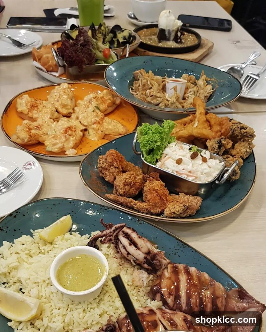 Assortment of Dishes on a Table