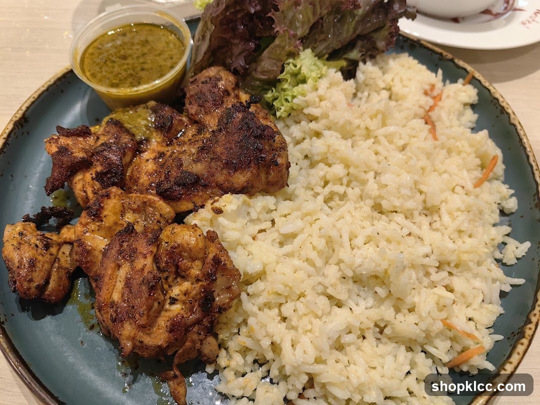 Grilled Chicken with Rice