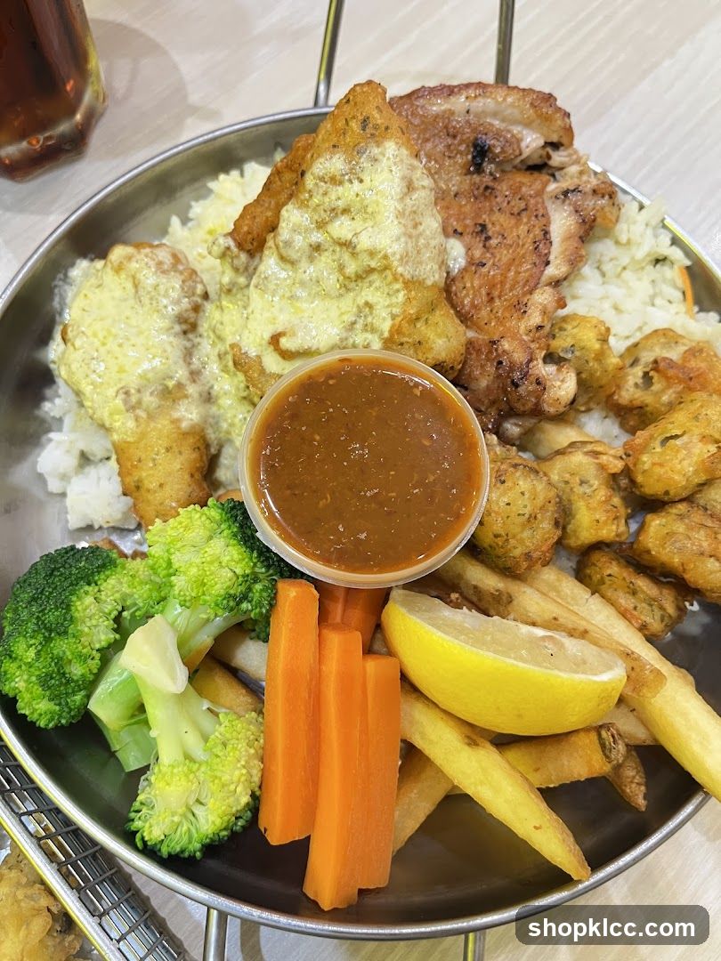 Chicken and Fish Platter