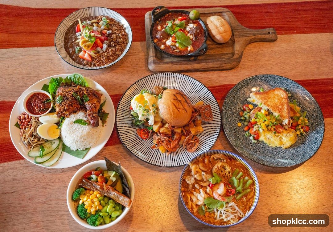 Assortment of Dishes