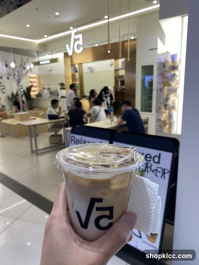 Iced Coffee with Logo