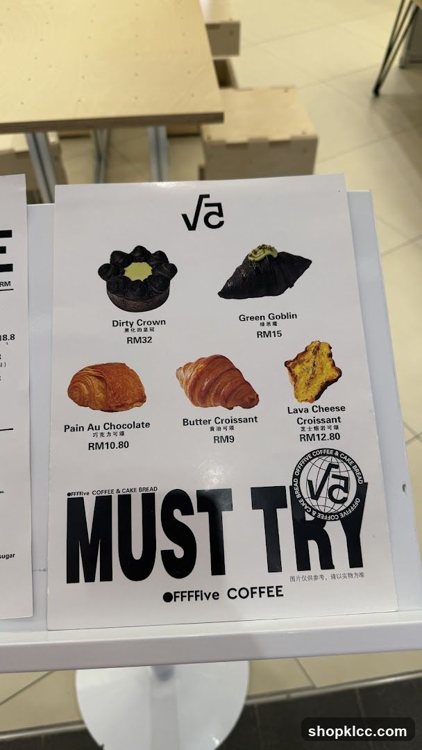 Must Try Menu