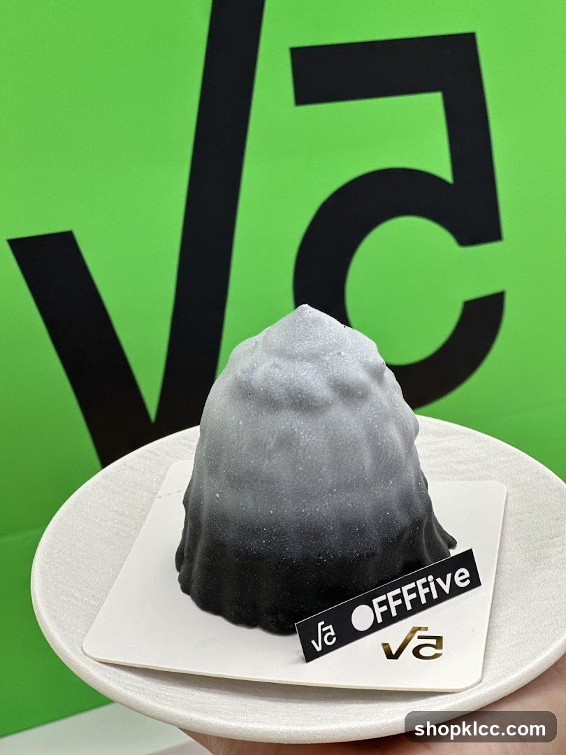 Dessert with logo