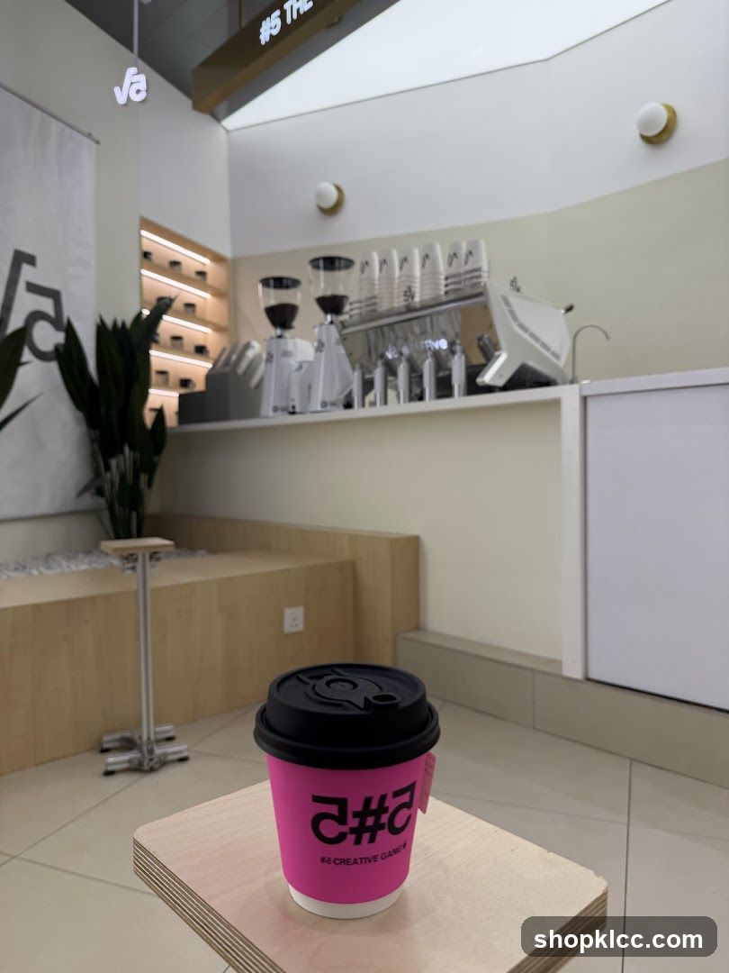 Coffee cup on a table