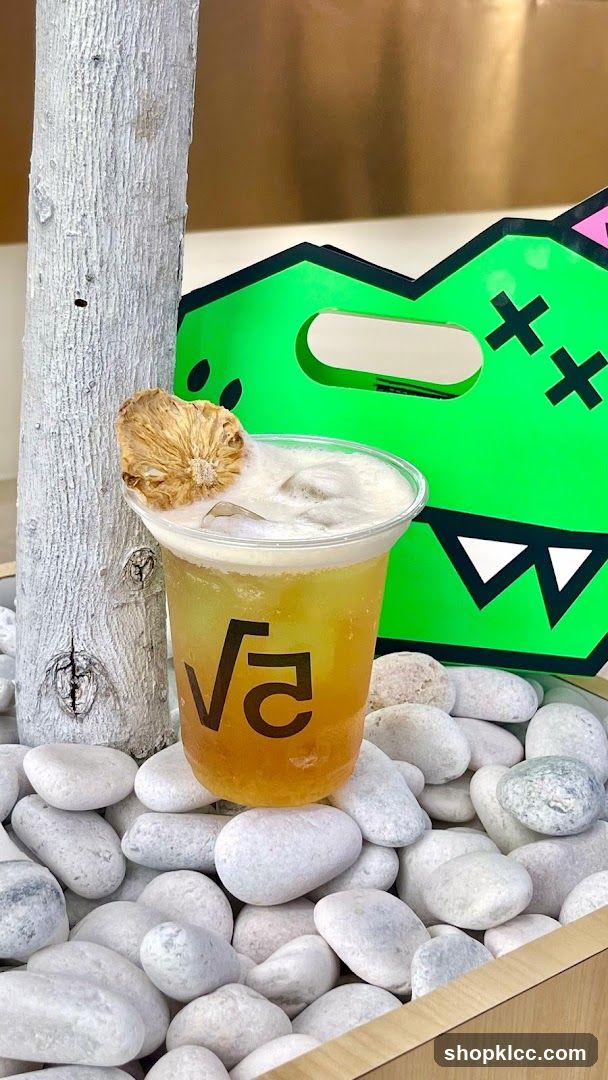 Drink with logo