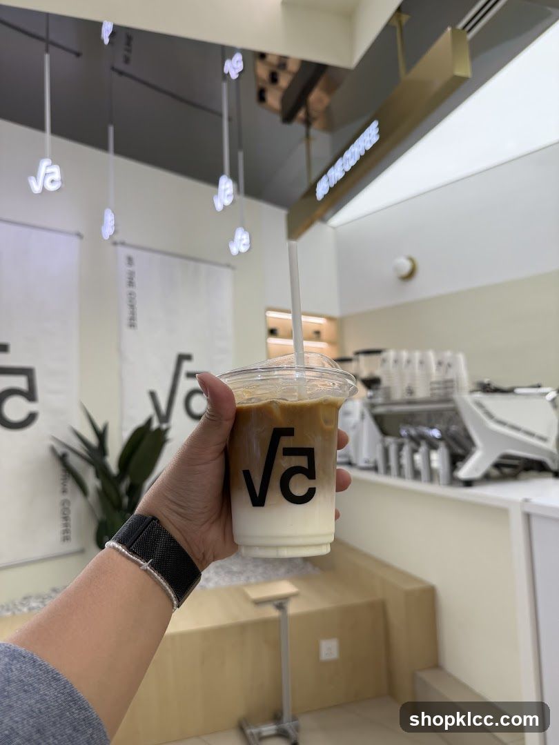 Iced Coffee with Logo