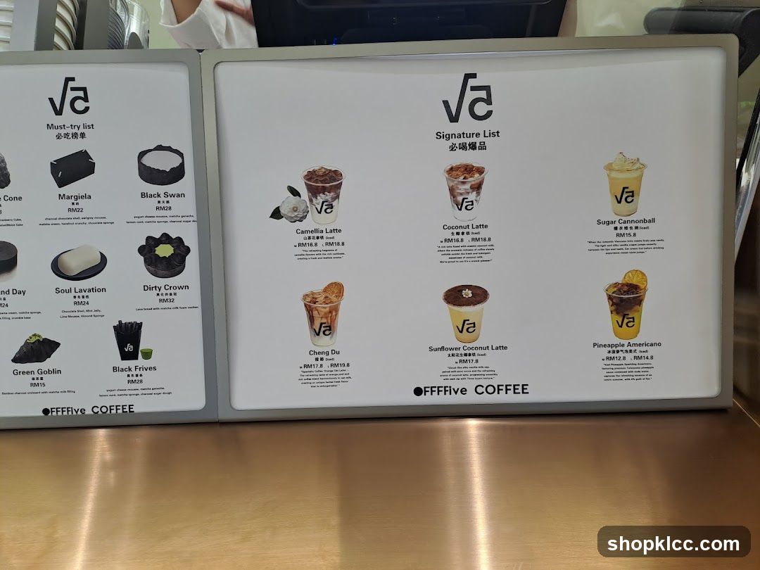 Must-try list & Signature List