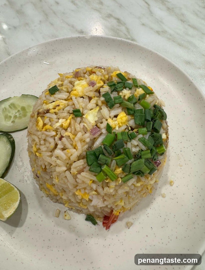Fried Rice with Scrambled Eggs and Green Onions