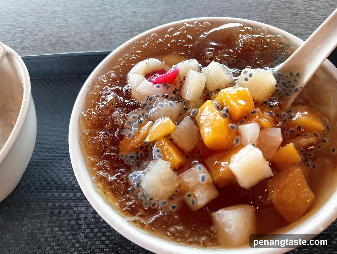 Dessert Bowl with Fruit and Seeds