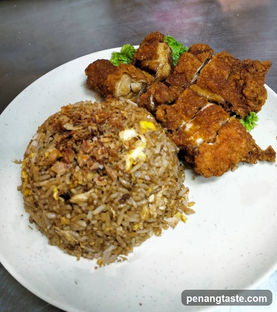 Fried Chicken and Fried Rice