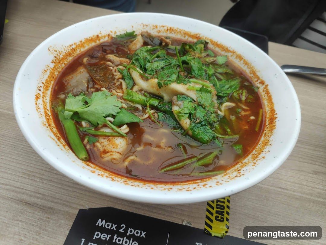 Spicy Noodle Soup