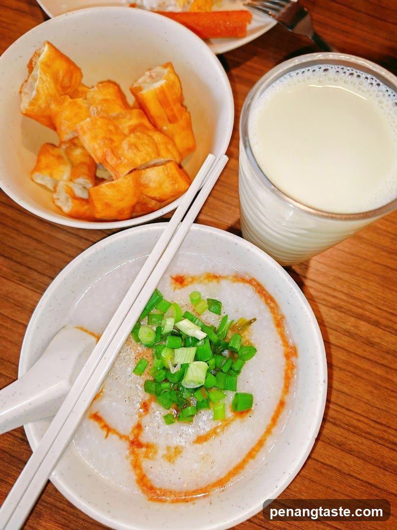 Congee and You Tiao