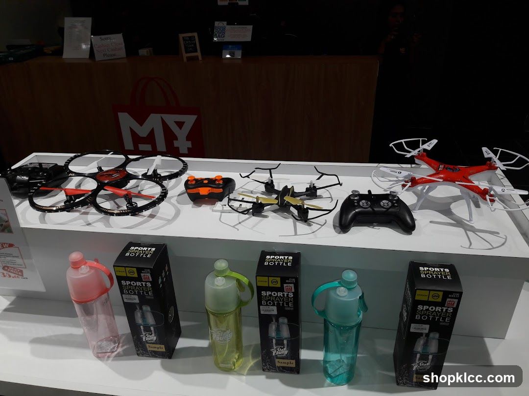 Drones and Water Bottles