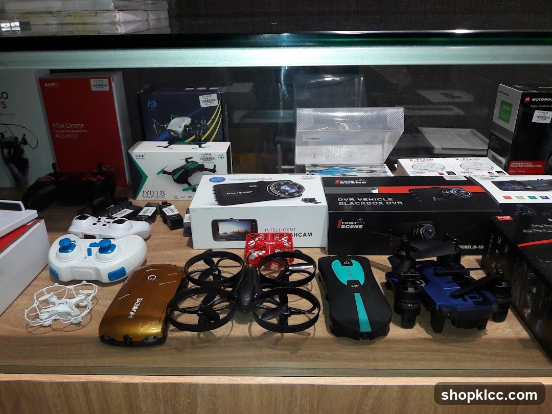 Electronic Gadgets Display