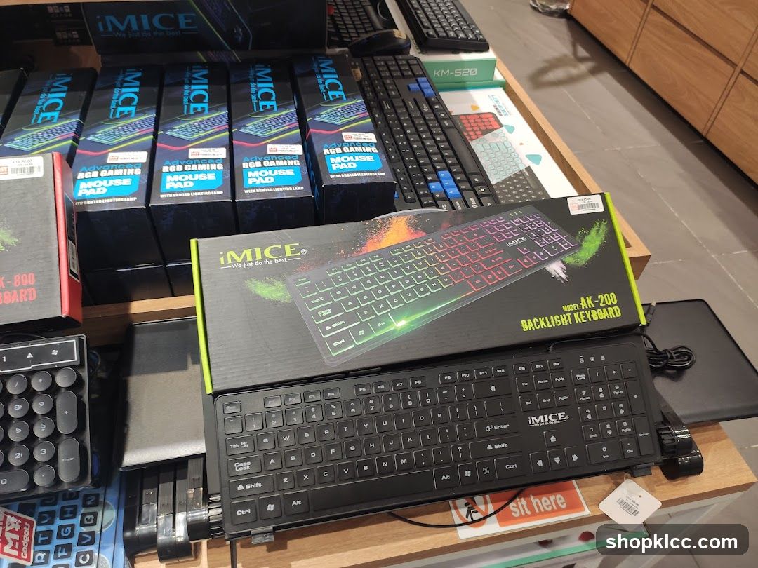 iMICE Keyboards and Mouse Pads