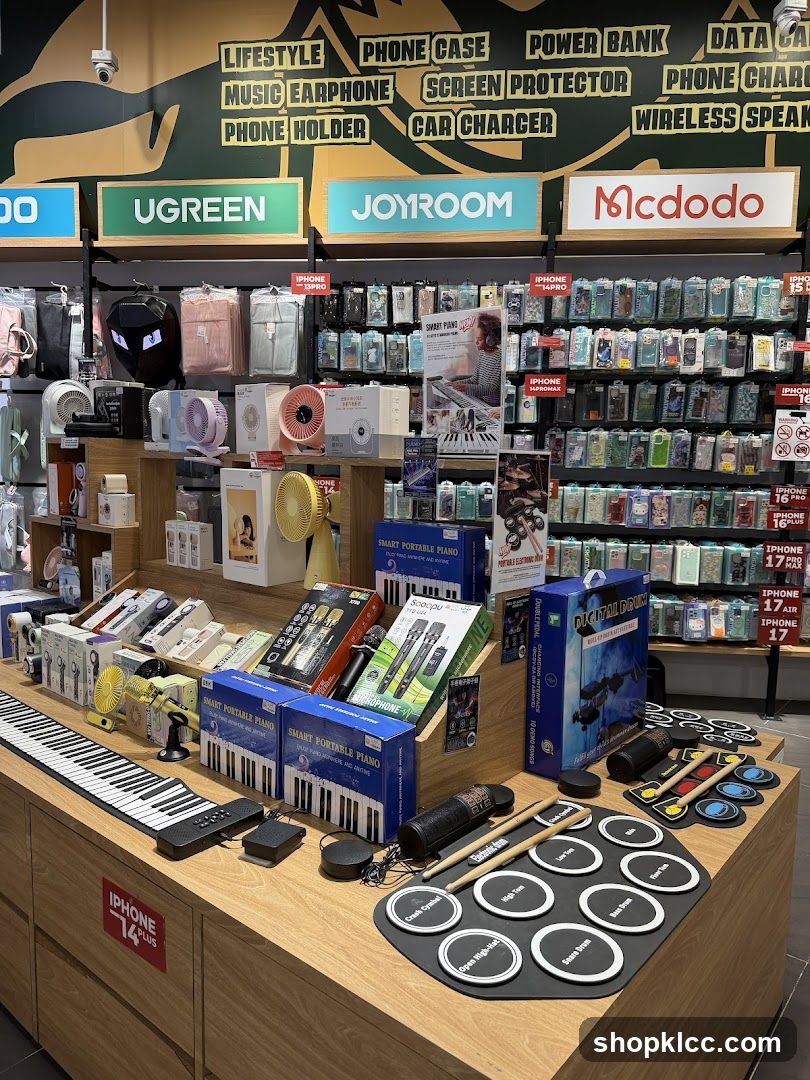 Electronics Store Display