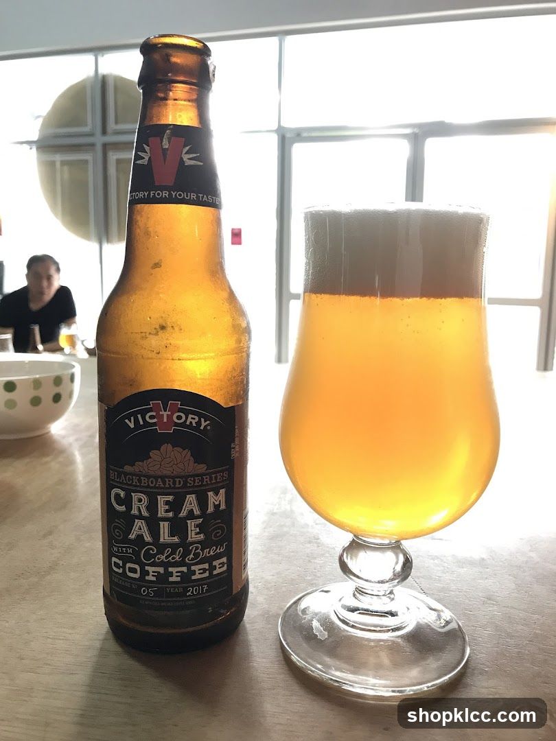 Victory Cream Ale with Cold Brew Coffee