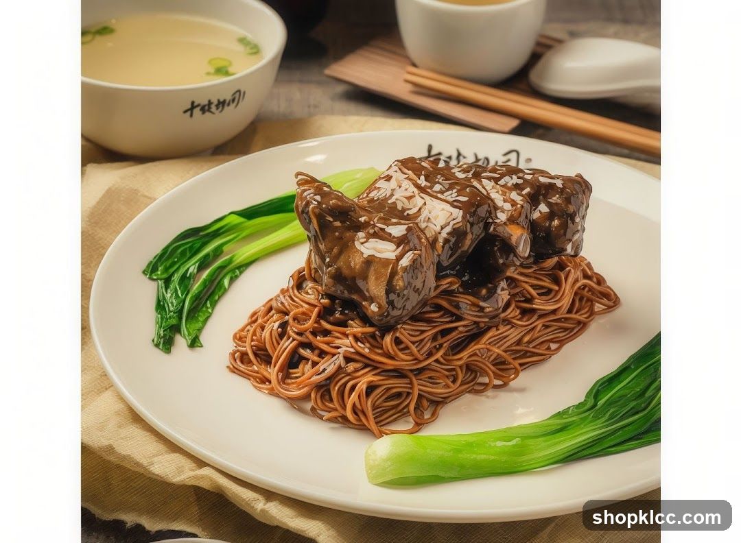 Braised Ribs with Noodles