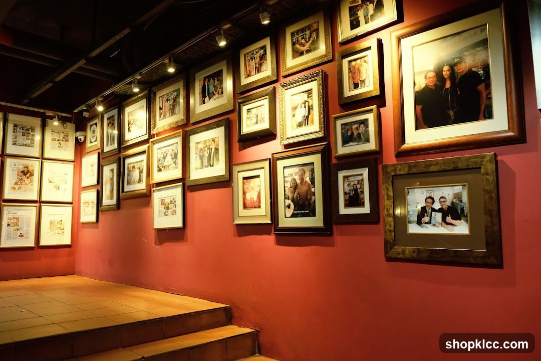 Wall of Framed Photographs