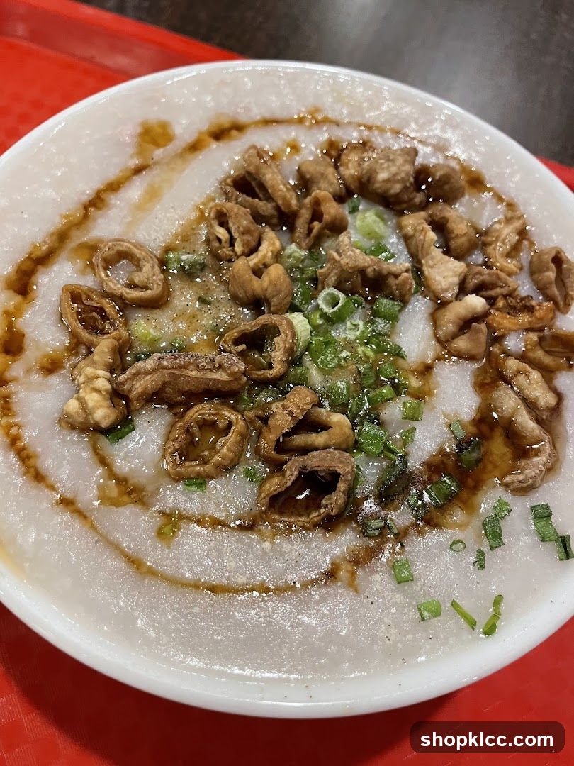 Congee with Toppings
