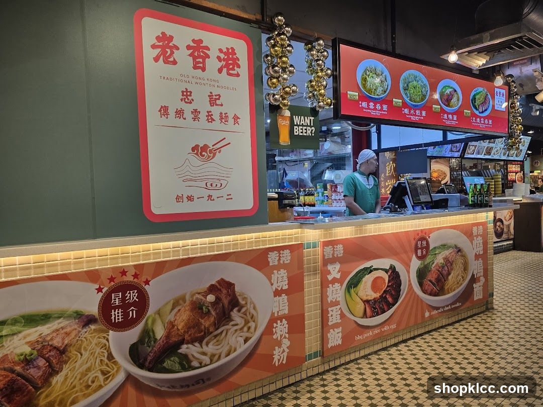 Noodle Shop Counter