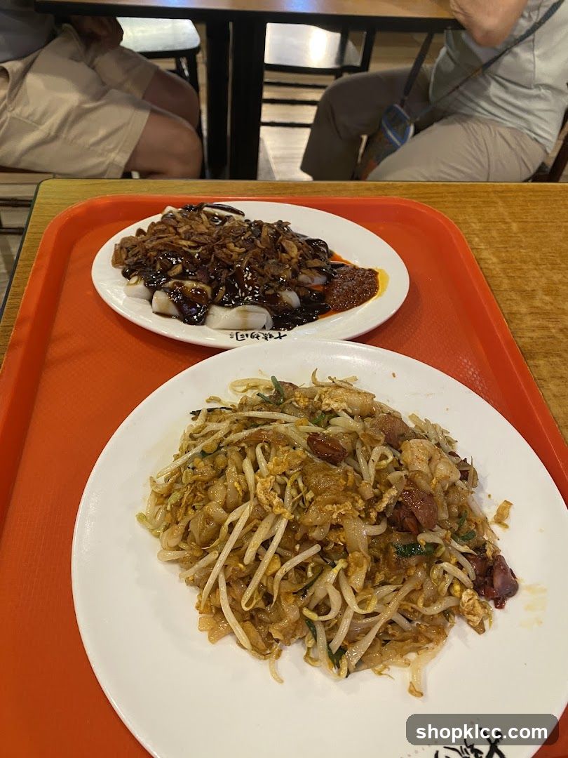 Two Plates of Noodles